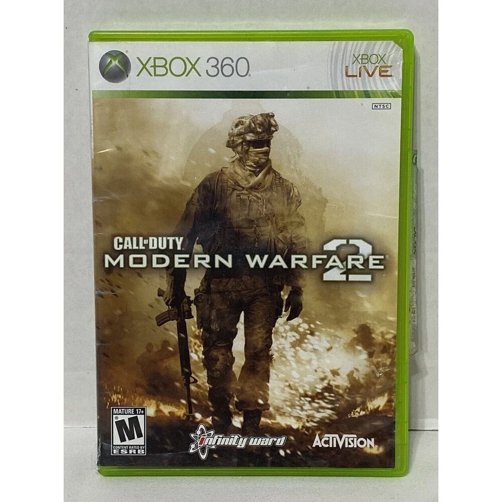 Call of Duty Modern Warfare 2 Game 2009 Activision Xbox 360